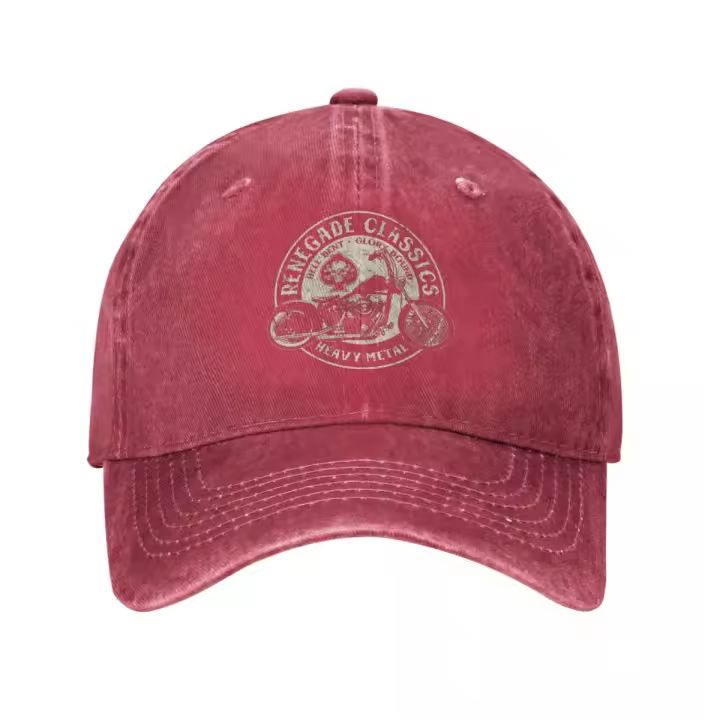Gorra De Béisbol Glorys Bounds Para Hombres Y Mujeres Estilo Vintage Desgastado Protección Solar Ajustable Para Outdoor Running Regalo - 1