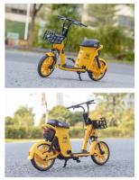 Bicicleta Eléctrica a Escala 1:8 Para Niños Modelo De Bicicleta Compartida De Aleación De Metal Con Neumáticos De Goma Y Luz Sonido Regalo Para Niños - details 13