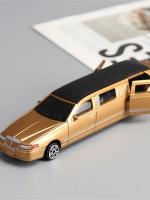 Modelo De Coche De Lujo Diecast Metal Lincoln Stretch Limusina Juguete Educativo Para Colección Puertas Abreable Regalo Para Niños - details 4
