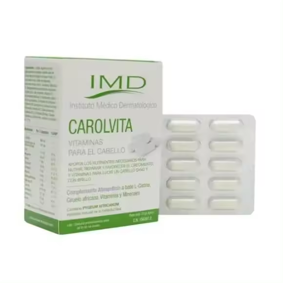 IMD CAROLVITA VITAMINAS CABELLO 60 CAPSULAS - 1