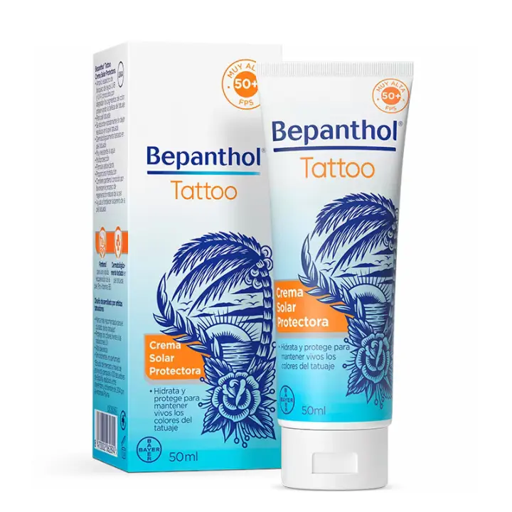 BEPANTHOL TATTOO CREMA SOLAR PROTECTORA SPF50 50 ML - 1