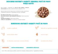 Nature´S Variety Cat Original Paté Pavo Pack 12X70 Gr - details 0