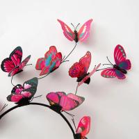 Diadema De Mariposa Bohemia Con Luz LED Brillante Para Fiesta Boda Navidad Colorida Accesorio De Cabello Para Eventos Especiales - details 6