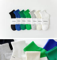 3 Pares De Calcetines De Moda Para Hombres Y Mujeres Cómodos Y Transpirables Adecuados Para Correr Y Fitness Material De Algodón Blends - details 0