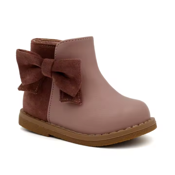Botín lazo niña BUBBLE KIDS C783 - Rosa, Beige y Marino - 1