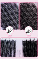 Kit de pestañas postizas de racimos: Juego de extensiones de pestañas de volumen ultra denso con aplicación de calor segmentada. - details 41