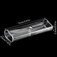 Estuche Portátil Ultraligero Para Gafas De Lectura Transparente Organizador De Almacenamiento Pequeño Para Hombres Y Mujeres - details 6