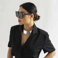 Collar Gargantúa De Metal Exagerado Para Mujer Cadena Ancha Y Suave En Color Oro Estilo Punk Bijoux Steampunk Joyería De Moda Para Fiesta - details 3