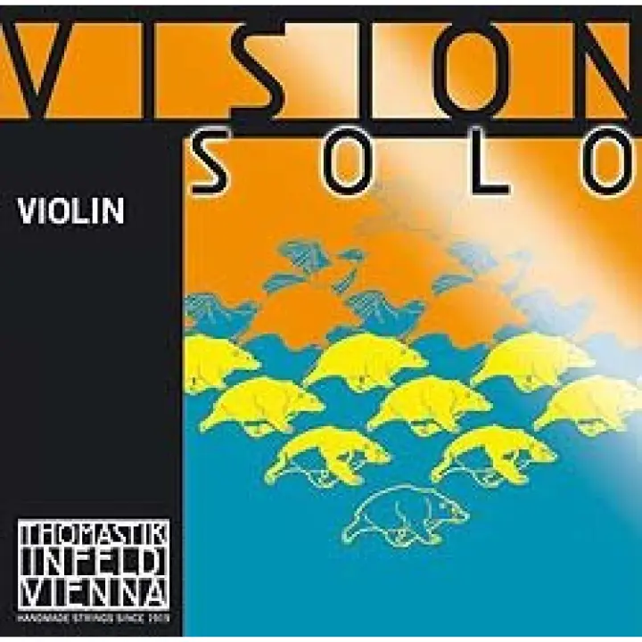 CUERDA VIOLIN-Thomastik (Vision/VIS04) (Alma Sintetica) Entorchado Plata 4ª Medium Violin 4/4 - 1