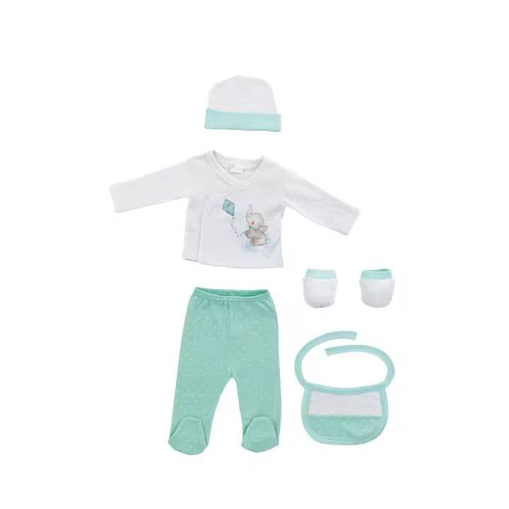 SET NACIMIENTO 0-6 MESES MODELO ELEFANTITO  DE INTERBABY - 1