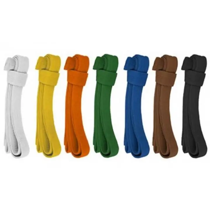 Cinturón Karate Judo Yosihiro Algodón Adulto - Elegir Color - 1