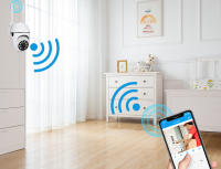 Cámara PTZ Inteligente Tuya 5MP Mini WiFi Vigilancia Interior Con Visión Nocturna En Color Cámara De Seguridad Monitoreo Protección - details 10