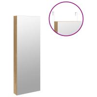 vidaXL Espejo con joyero y luces LED para pared - details 5