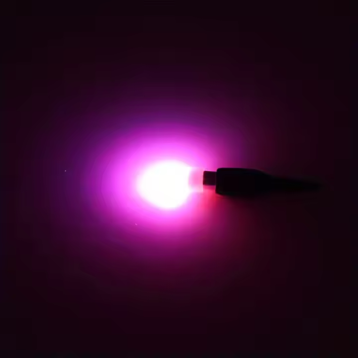 Luz De Cola De Flotador De Pesca LED 1 Forma De Guisante Llamativa Luz Nocturna Emisión Material PC Protección IPX6 Tipo De Batería - 1