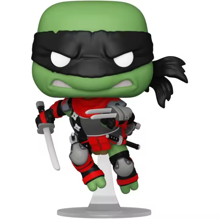 Figura Pop Tortugas Ninja Teenage Mutant Dark Leonardo Exclu-Figura de Vinilo Coleccionable - Idea de Regalo- Mercancia Oficial - Juguetes para Niños y Adultos - Movies Fans - Muñeco para Coleccionistas y Exposición - 1