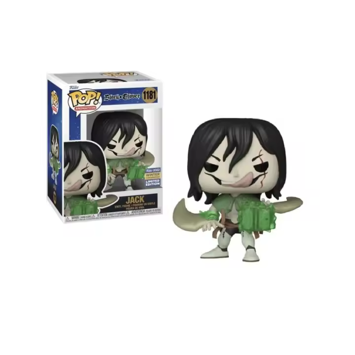 Funko Pop Jack Black Clover Limited Edition Convention 1181 - 1
