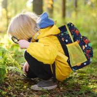 Mochipa para niños, moChila de Dinosaur Mochara Escolar Bolsas Mochila para niños con bolsos para botellas de Agua Niño Nursery Kindergarten Preescolar Bookbag para niños de 2 A 6 años - details 2