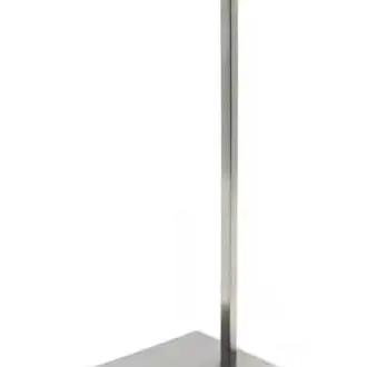 Soporte de exhibición para monedero, estante de exhibición ajustable de acero inoxidable para bolsos, tienda en casa, ventana, estante de exhibición para bolsos (color: dorado) - 1