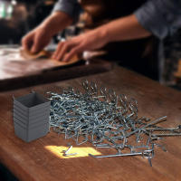 Kit De Organizador De Tablero De Pinos Metálico 114/140 Piezas Gancho Para Garage Y Tienda Herramientas De Almacenamiento Y Colgadores - details 10