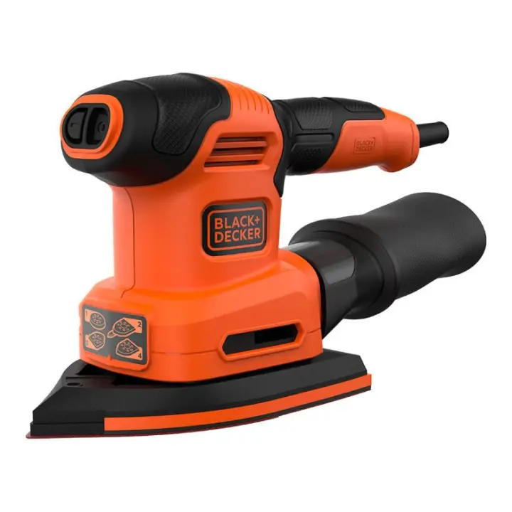 Lijadora Eléctrica Multi-lijadora 200W 4 en 1 Bew200-qs Black+Decker - 1