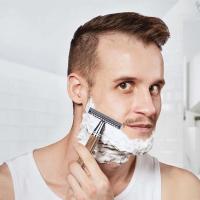 Afeitadora De Seguridad Doble Hoja Eco Con Mango De Bambú Natural Para Hombres Y Mujeres Hojas De Repuesto Incluidas Herramienta De Afeitar - details 6