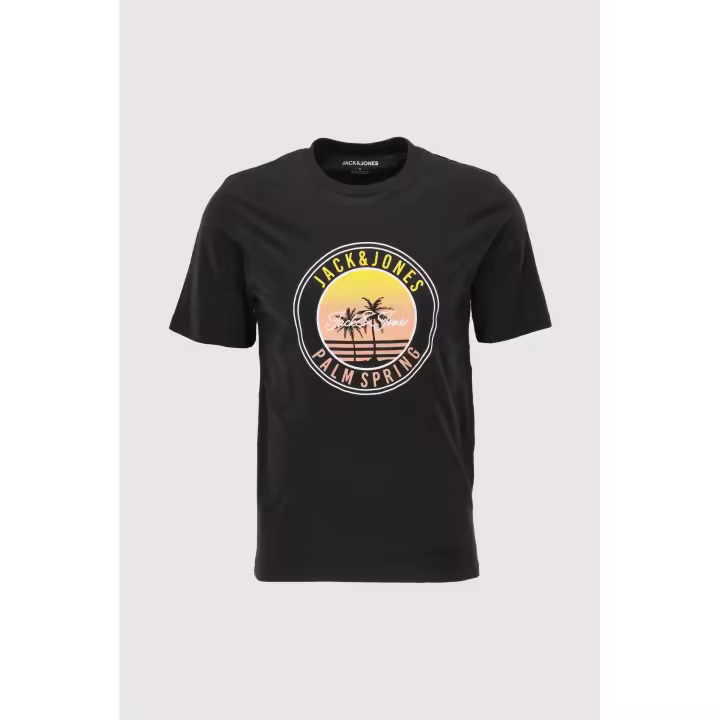 Camiseta Palm Negra de Jack&Jones - 1