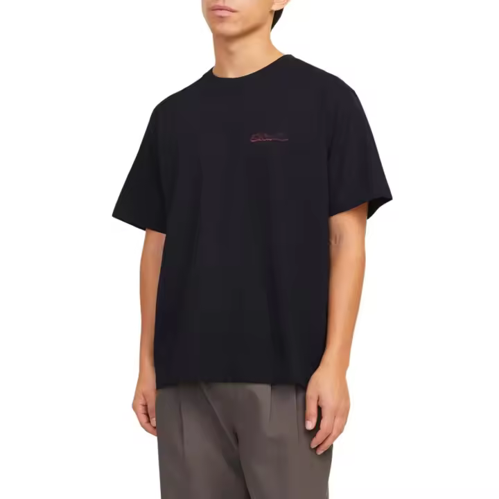 JORRETIRO BACK TEE SS CREW NECK SE25 Black - 1