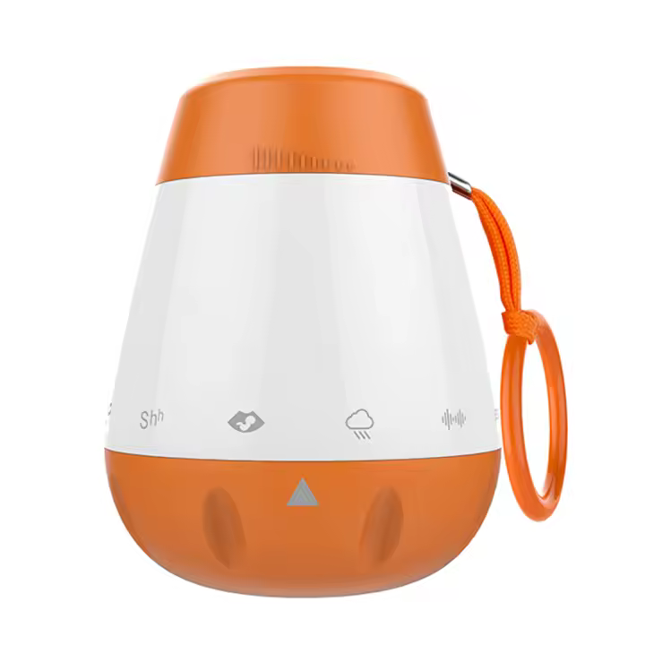 Soporte De Sueño Inteligente Para Bebés Con Ruido Blanco Y 6 Sonidos Soothing Activado Por Voz Para Infantes Y Niños Pequeños - 1