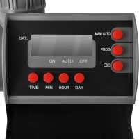 vidaXL Programador de riego automático con una salida y pantalla digital - details 2