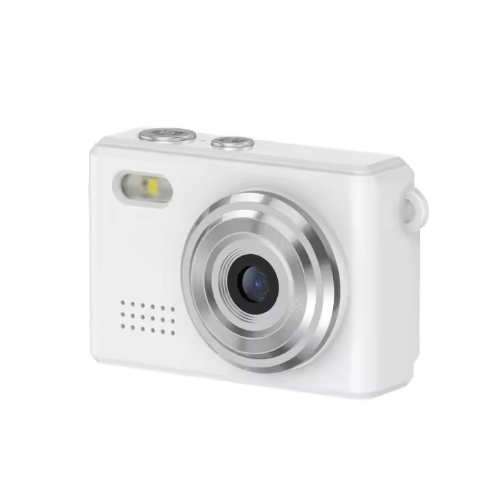 BIT Cámara digital, enfoque automático, cámara de vlogging, cámara digital con zoom digital, cámara compacta portátil antivibración para apuntar y disparar para adolescentes adultos principiantes - 1