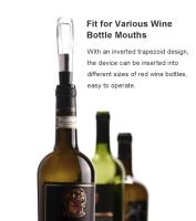 Apertura De Botellas Eléctrica Circle Joy Smart Acero Inoxidable Parar El Vino Decantador De Vino Tinto Corcho De Vino Para Fiesta Navidad Familia - details 13