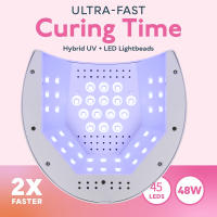 YIKOOLIN Lámpara LED UV Para Uñas 48W Secador Profesional De Polvo De Gel Con 4 Tiempos Y Sensor Automático Para Uso En Hogar Y Salon - details 3