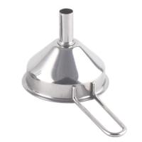 Funel Mini De Acero Inoxidable Para Cocina Con Mango Estable Amplio Bocina Herramientas De Cocina Para Líquidos Y Aceites - details 2