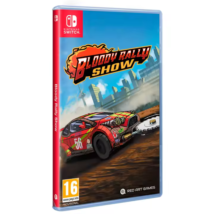 BLOODY RALLY SHOW Nintendo Switch - Nuevo - PAL España - Meridiem Games - PREVENTA - Lanzamiento 10/10/25 - 1