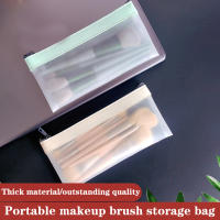 Bolsa De Maquillaje Para Mujer Transparente TPU/Malla Organizador De Viaje Para Cosméticos Y Cepillos De Maquillaje Bolsa De Almacenamiento De Herramientas Estilo Fashion - details 0