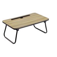 STARLEY-Mesa madera plegable con ranura, madera y metal, bandeja para cama con patas, máx. 10 kg, desayuno, oficina - 52,5 x 30 x 21,5 cm ,CONFORTIME - details 0