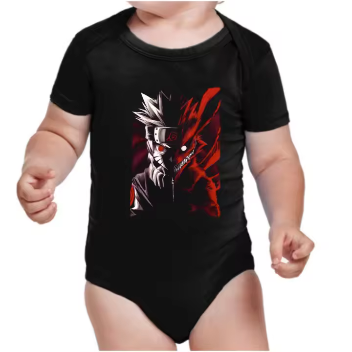 The Fan Tee Body Manga Larga de Bebe Naruto Sphippuden Nagato Sakura Itachi Sasuke 001 - 1