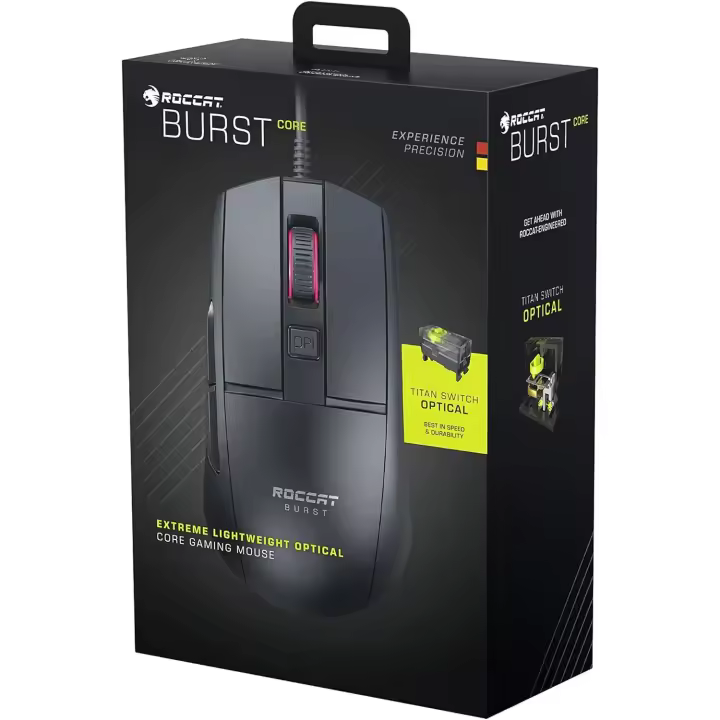 Raton Gaming Roccat Burst Core Mouse Negro - 1