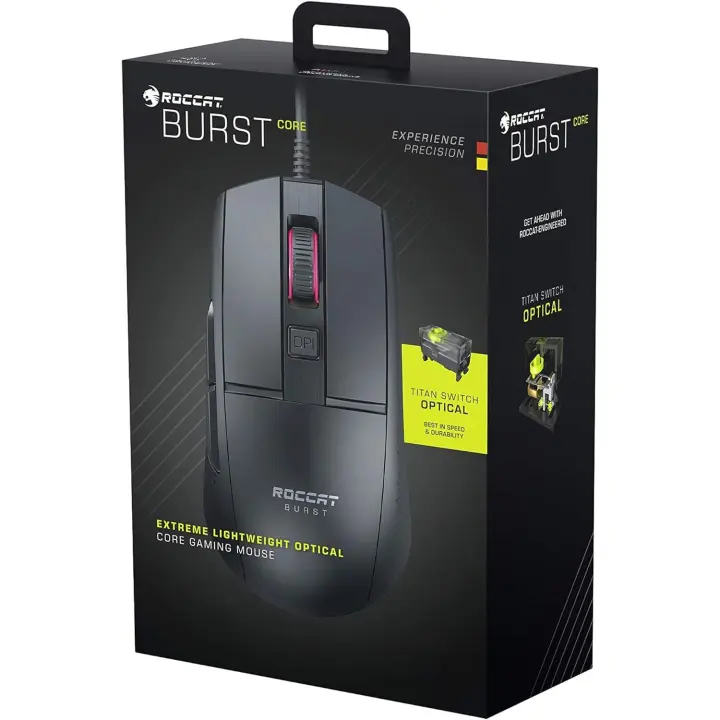 Raton Gaming Roccat Burst Core Mouse Negro - 1