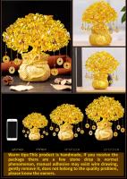 Árbol De La Fortuna Chino Feng Shui Decoración De Bonsái Estilo Para La Suerte Y La Riqueza Figura De Resina Para El Hogar - details 2