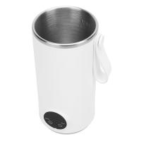 Hervidor De Agua Eléctrico Para Viajes 400ML Recargable 55°C Acero Inoxidable Sin Cable Para Leche Y Agua Caliente - details 5