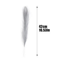 15pcs Bouquet De Pampas Artificial Para Decoración De Casamiento Y Fiestas DIY Flores De Planta Falsa Para Vaso Decorativo - details 4