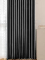 Cortinas De Bloqueo Total Para Dormitorio Y Sala De Estar Aislantes De Calor Gruesas No Translúcidas Protectoras Solar - details 4