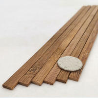 40Pc De Varillas De Bambú Para Modelos Y Manualidades No Terminadas Tamaños Variados Sticks De Madera Para Creación Artesanal - details 4