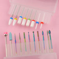 Kit De 19 Piezas De Brocas Para Uñas Con Corte De Corte Y Archivo Eléctrico Cerámica Acrílica Gel De Uñas Herramientas De Arte De Uñas - details 2