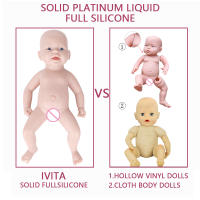 Muñeca De Bebé Reborn Realista De Silicona 100% IVITA WB1555 14.56 Pulgadas 1.65 Kg Muñeca De Bebé De Niño Suave Para DIY Y Juegos Educativos - details 2