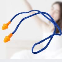1/5/10 Pares De Tapones Para Los Oídos De Silicona Con Cordón Cancelación De Ruido Protector Reutilizable Anti-Ruido Adecuado Para Adultos Y Niños - details 4