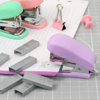 Starplast MINI GRAPADORA PASTEL + 1000 GRAPAS - Tamaño 3,5 X 1,5 Cm - Colores Pastel - Mini - Tamaño S - Rosa, Lila, Turquesa - Vuelta Al Cole, Escolar, Oficina, Instituto - Juvenil - Grapas - Ahorro - Pack - details 4