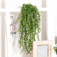 Planta Artificial De Iva Para Navidad Decoración De Jardín Falsa Rattan Colgante Para Exterior Boda Fondo DIY Arreglo - details 5