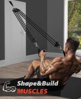 Set De Bandas De Resistencia 7 Piezas Accesorios De Gimnasio Portátiles Para Casa Ejercicios Elásticos De Goma Para Fitness Y Fortalecimiento Muscular - details 9